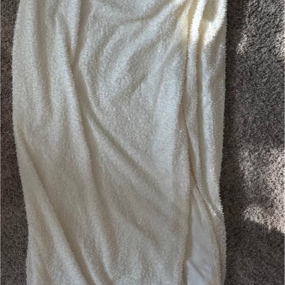 Oh Polly Cream Halter Two-Piece Set - Picture 6 of 6